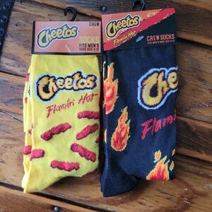 Flamin' Hot Crew Socks - Bundle Yellow and Black
